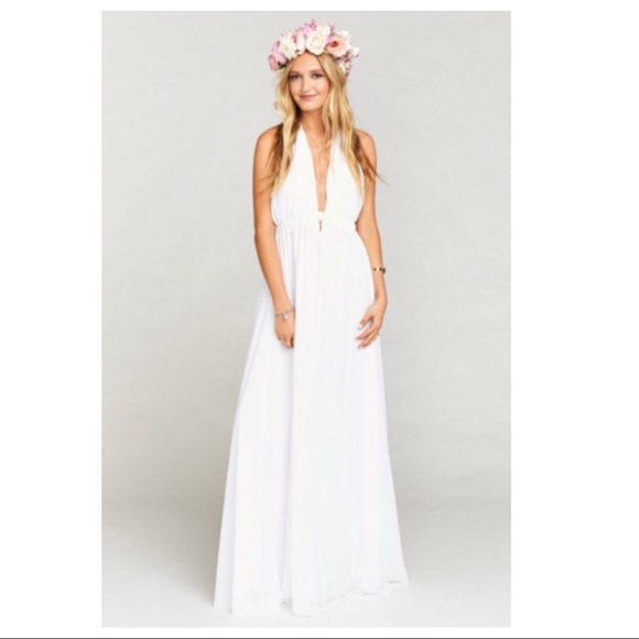 SHOW ME YOUR MUMU HALTER MAXI DRESS - Picture 5 of 5